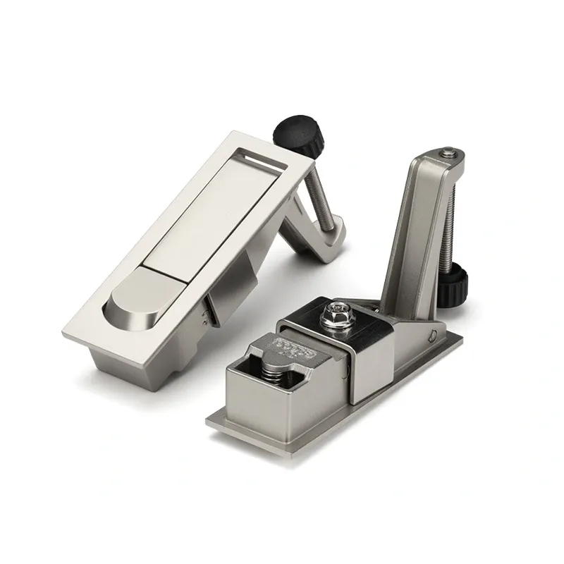 Reguleeritava nupuga põrgatava kapi lukk Reguleeritava nupuga põrgatava kapi lukk