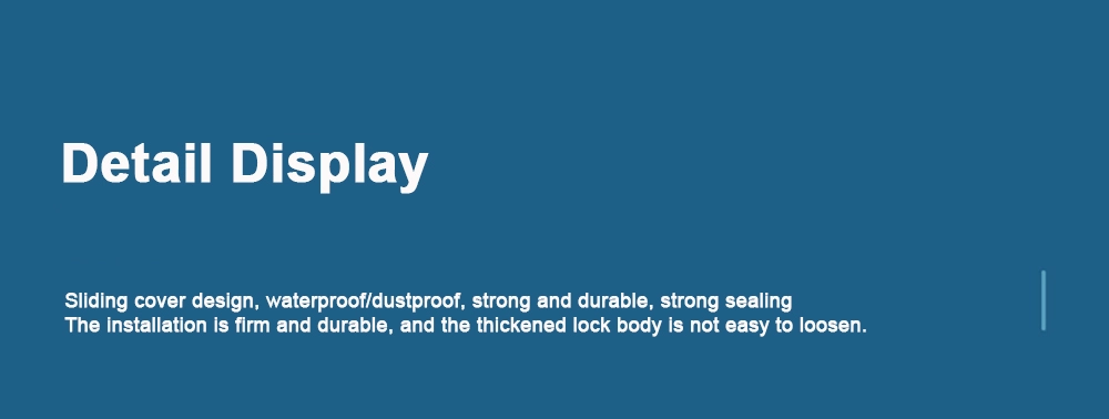 Stainless Steel Connecting Rod Lock