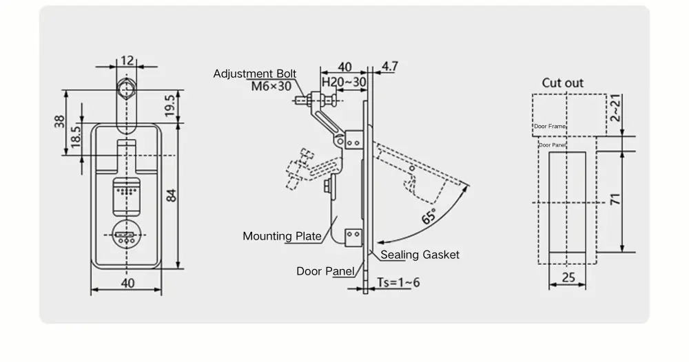 Push To Open Rv Lock