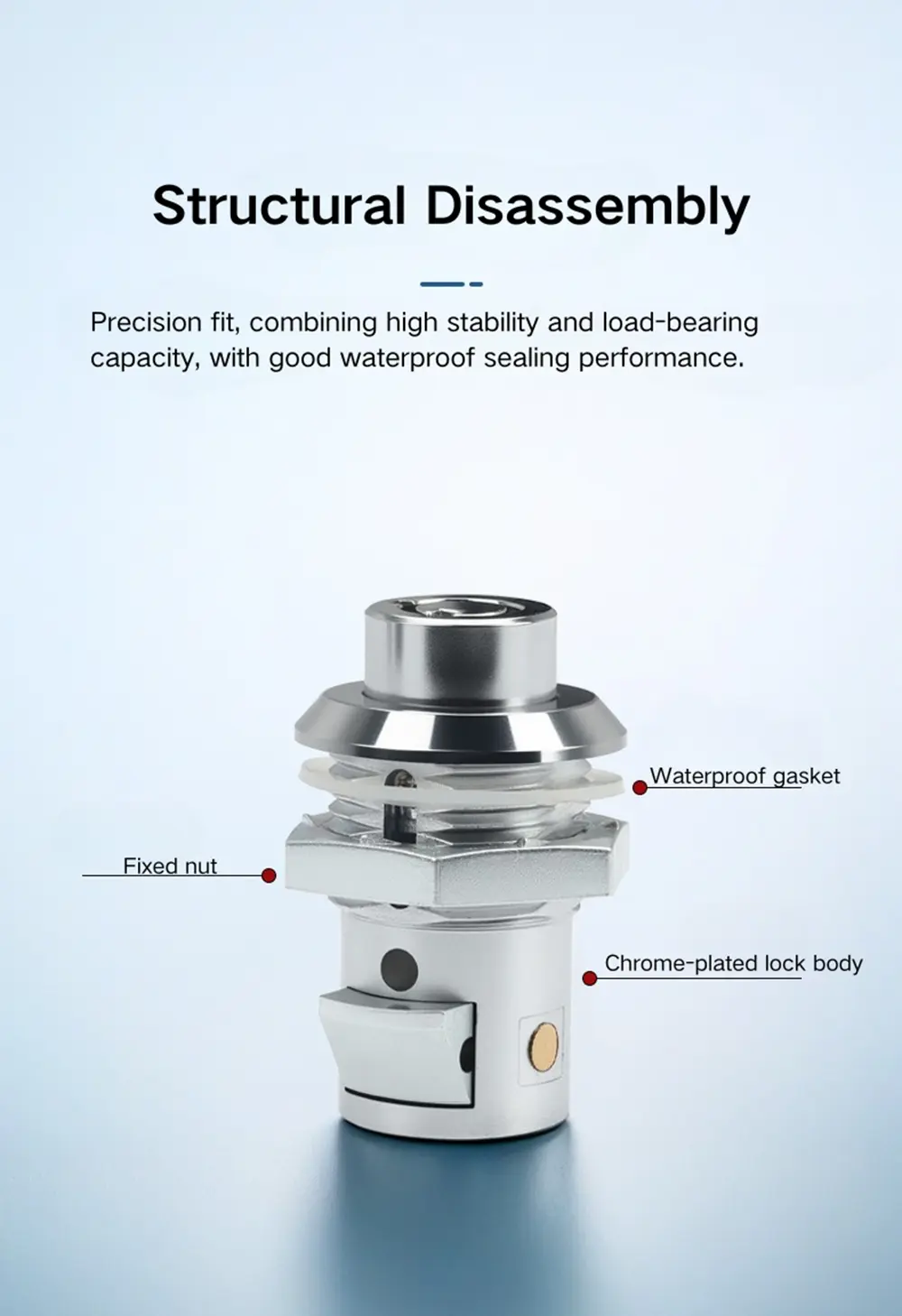 Vending Machines Zinc Alloy Cylinder Lock